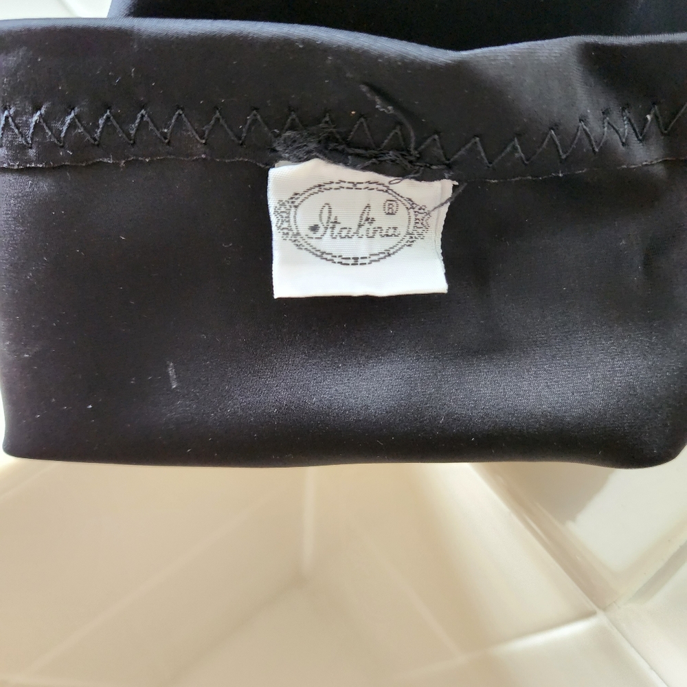 Atalina Black Chain Harness Knee High Riding Boots - Stretch Back Size 6.5 - Picture 10 of 15